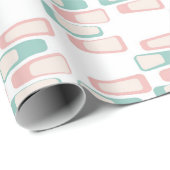 Midden Eeuw Patroon Cadeaupapier (Rol Hoek)