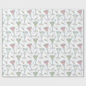 Midden Eeuw Patroon Cadeaupapier (Vlak)