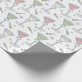 Midden Eeuw Patroon Cadeaupapier (Hoek)