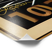 Midden-Eeuw Ruimtetijd Astronaut Landing Art Foto Afdruk (Hoek)