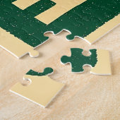 Midden eeuw St. Patrick's Shamrock Martini Kunst Legpuzzel (Zijkant)