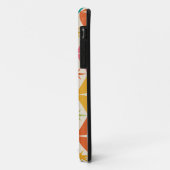Midden eeuw steruitbarstingen op kleurrijke retro Case-Mate iPhone case (Achterkant/links)
