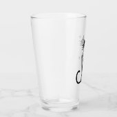 Midden Eeuw Zwarte Kat Glas (Rechts)