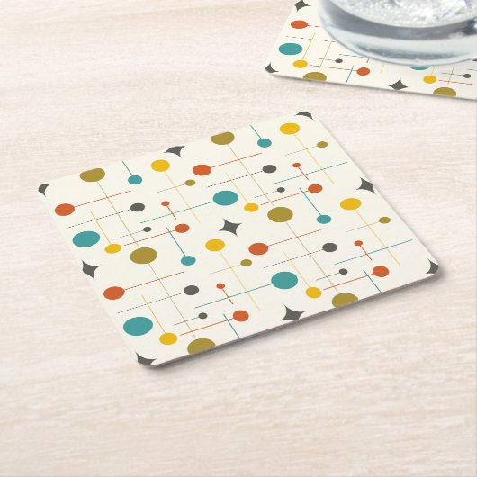 Midden-eeuwen Kartonnen Onderzetters (Schuin)