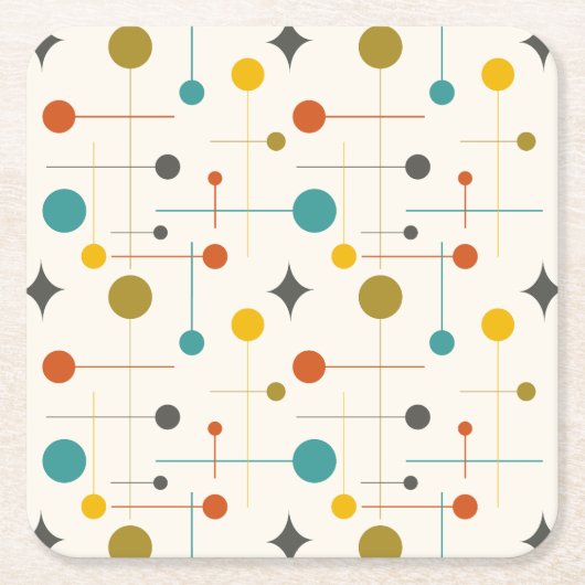 Midden-eeuwen Kartonnen Onderzetters (Voorkant)