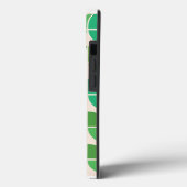 Midden eeuws abstract geometrisch groen patroon Case-Mate iPhone case (Achterkant / Links)