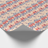 Midden-eeuws abstract: modern naadloos design. cadeaupapier (Hoek)