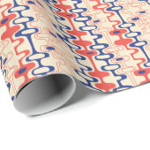 Midden-eeuws abstract: modern naadloos design. cadeaupapier (Rol Hoek)