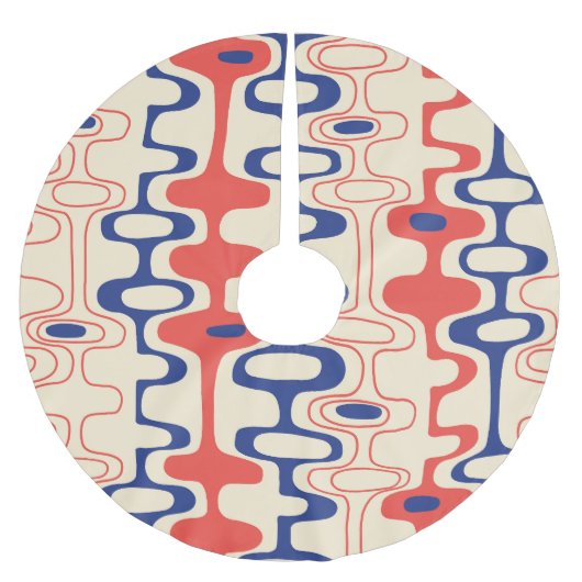 Midden-eeuws abstract: modern naadloos design. kerstboom rok (Voorkant)