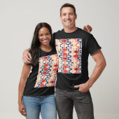 Midden-eeuws abstract: modern naadloos design. t-shirt (Unisex)