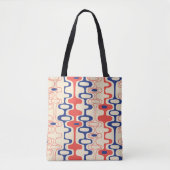 Midden-eeuws abstract: modern naadloos design. tote bag (Voorkant)