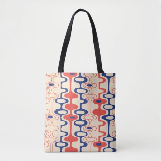Midden-eeuws abstract: modern naadloos design. tote bag (Voorkant)