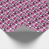 Midden-eeuws abstract patroon. cadeaupapier (Hoek)