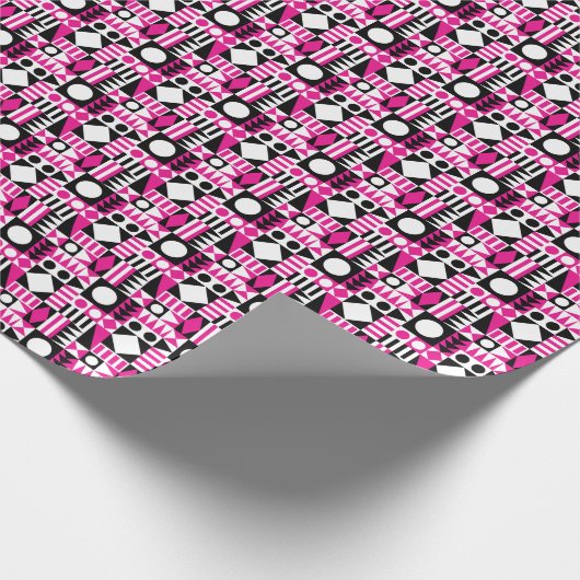 Midden-eeuws abstract patroon. cadeaupapier (Hoek)