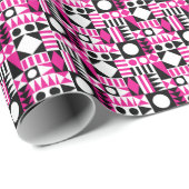 Midden-eeuws abstract patroon. cadeaupapier (Rol Hoek)