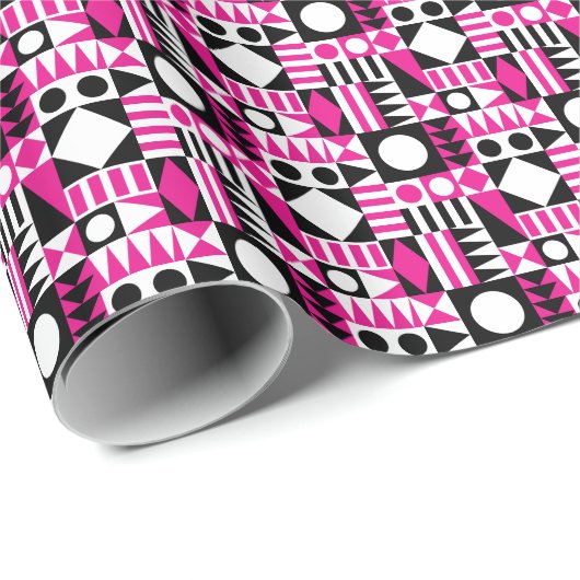 Midden-eeuws abstract patroon. cadeaupapier (Rol Hoek)