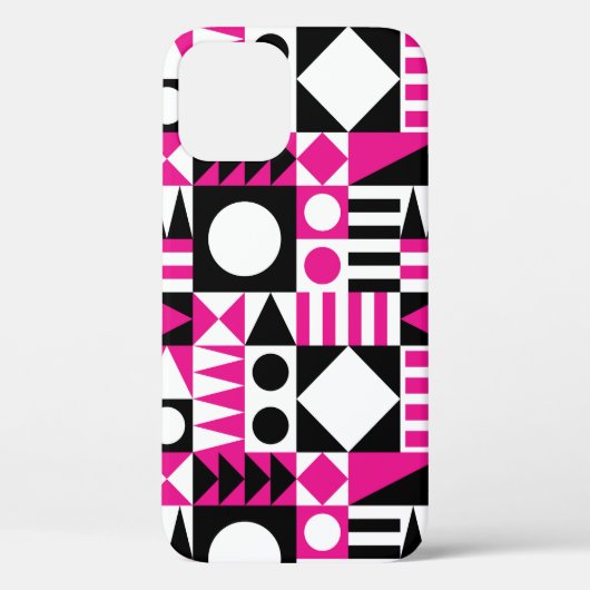 Midden-eeuws abstract patroon. Case-Mate iPhone case (Achterkant)
