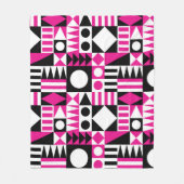 Midden-eeuws abstract patroon. fleece deken (Voorkant)