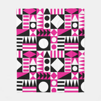 Midden-eeuws abstract patroon. fleece deken