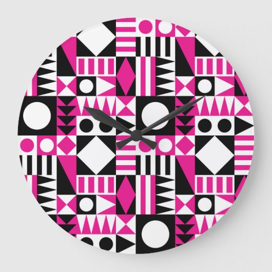 Midden-eeuws abstract patroon. grote klok (Voorkant)