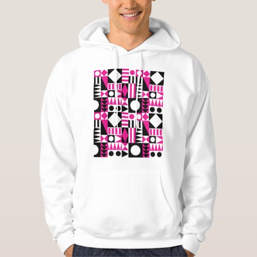 Midden-eeuws abstract patroon. hoodie (Voorkant)