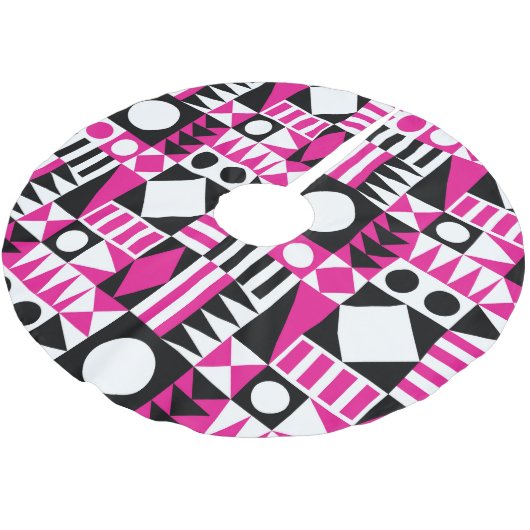 Midden-eeuws abstract patroon. kerstboom rok (Gekanteld)