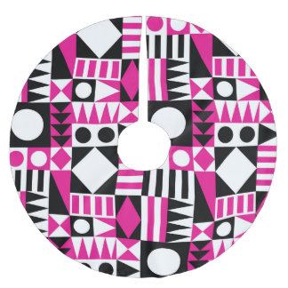 Midden-eeuws abstract patroon. kerstboom rok