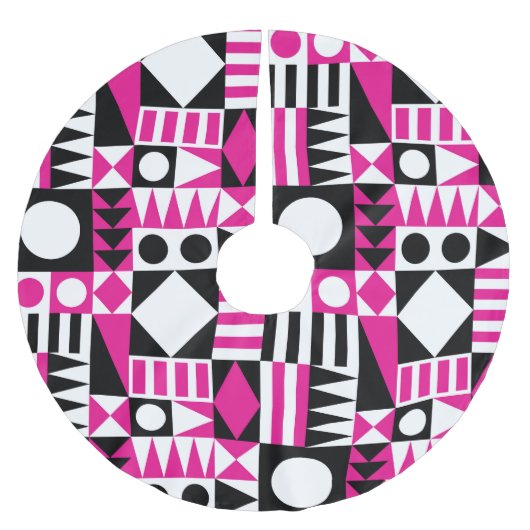 Midden-eeuws abstract patroon. kerstboom rok (Voorkant)