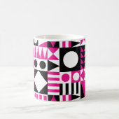 Midden-eeuws abstract patroon. koffiemok (Center)