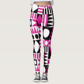 Midden-eeuws abstract patroon. leggings (Voorkant)