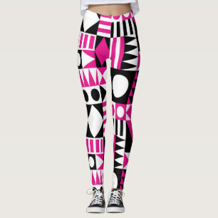 Midden-eeuws abstract patroon. leggings