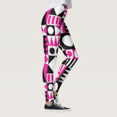 Midden-eeuws abstract patroon. leggings (Rechts)