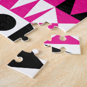 Midden-eeuws abstract patroon. legpuzzel (Zijkant)