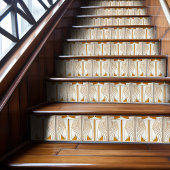 Midden-eeuws Art Nouveau Symmetrie Sinaasappel Tegeltje