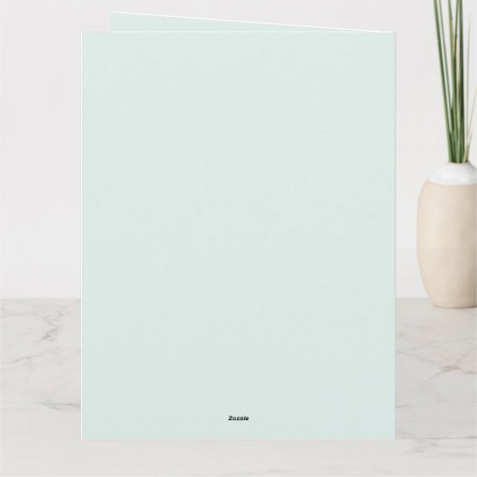 Midden-eeuws atoomkerst kaart (Achterkant)