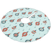 Midden-eeuws atoomkerst kerstboom rok (Gekanteld)