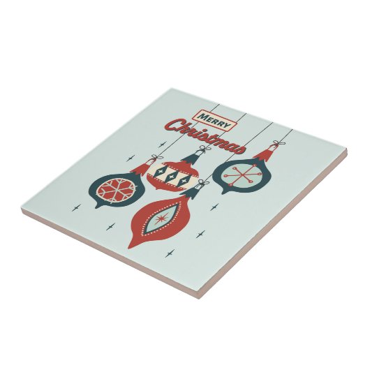 Midden-eeuws atoomkerst tegeltje (Zijkant)