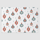 Midden-eeuws atoomkerst tissuepapier (Voorkant)