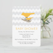Midden-eeuws Baby shower Kaart (Staand voorkant)