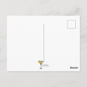 Midden-eeuws cocktailuur - New Years Eve Briefkaart (Achterkant)