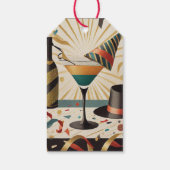 Midden-eeuws cocktailuur - New Years Eve Cadeaulabel (Achterkant)