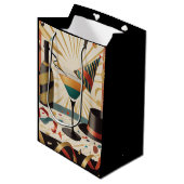 Midden-eeuws cocktailuur - New Years Eve Medium Cadeauzakje (Voorkant Gekanteld)