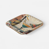 Midden-eeuws cocktailuur - New Years Eve Papieren Bordje (Gebogen)