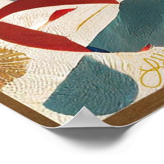 Midden-eeuws cocktailuur - New Years Eve Poster (Hoek)