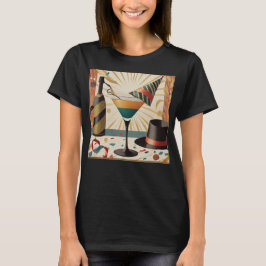 Midden-eeuws cocktailuur - New Years Eve T-shirt