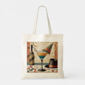 Midden-eeuws cocktailuur - New Years Eve Tote Bag (Achterkant)
