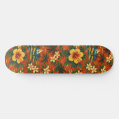 Midden eeuws fel Hawaiaans shirtprint Persoonlijk Skateboard (Horizontaal)