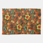 Midden eeuws fel Hawaïaans shirtprint Theedoek (Horizontaal)