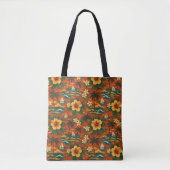 Midden eeuws fel Hawaïaans shirtprint Tote Bag (Voorkant)