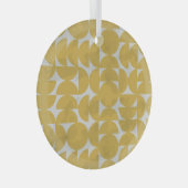 Midden-eeuws marmeren effect:  patroon. glas ornament (Voorkant Rechts)